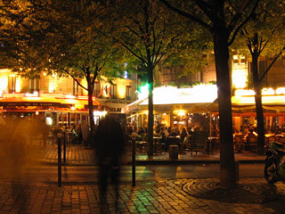 Montparnasse Night Scene