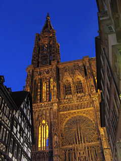 Cath&eacute;drale at Dusk