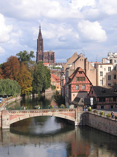 Petite France and Cath&eacute;drale Notre-Dame de Strasbourg