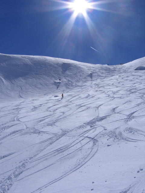 The lower bowl of Mont Vallon