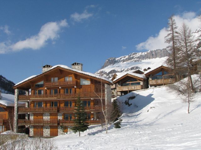 Slopeside chalet