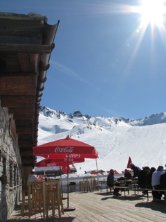 Restaurant at Glacier Express