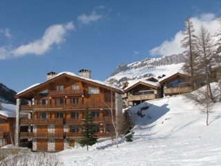 Slopeside chalet