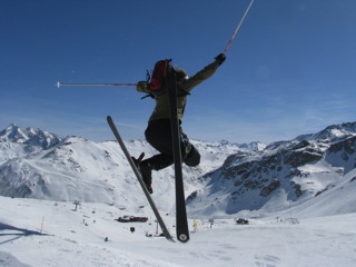 Weight a little too far forward