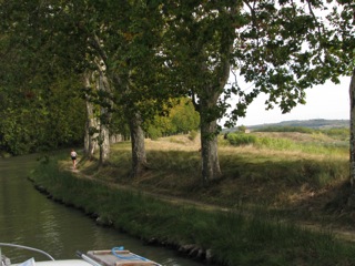 Heather enjoying her afternoon run