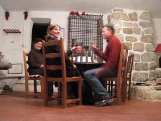 Wine tasting at Moulin Gimie