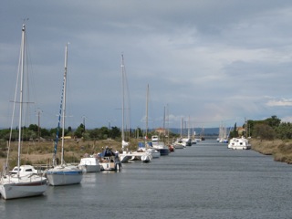 Canal du Midi at its Eastern terminus
