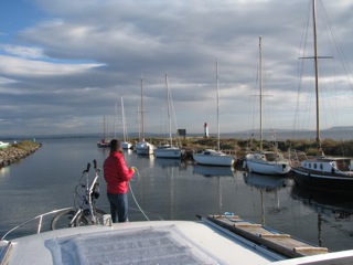 Leaving the Canal du Midi