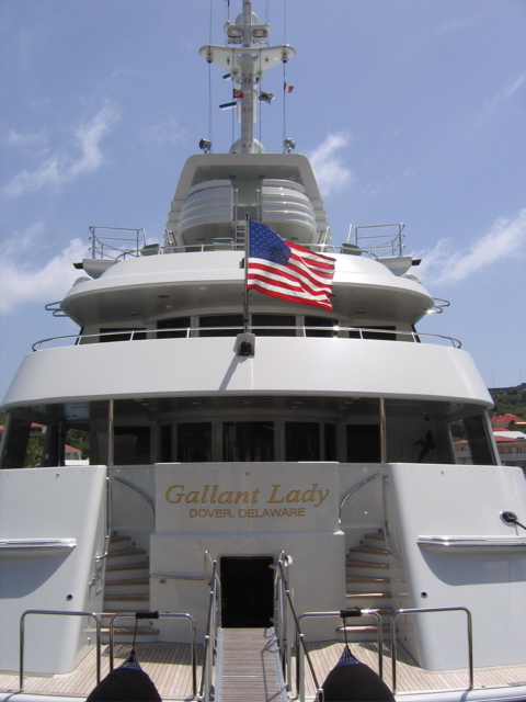 The Gallant Lady, a 172 foot yacht