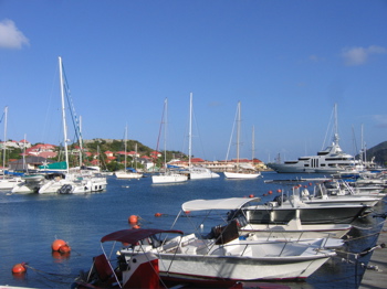 Morning in Gustavia