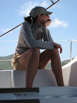 Heather pining for St. Barths (T)