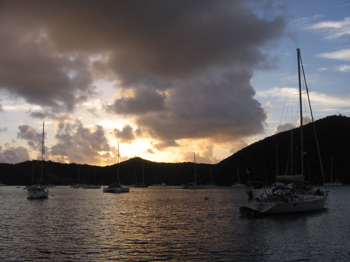 Sunrise in The Bight