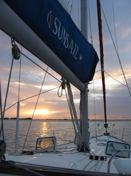 Sunrise over Barbuda