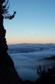 Full Moon from 8000 feet