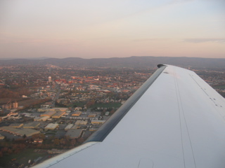 ... and takeoff at 6:45 am