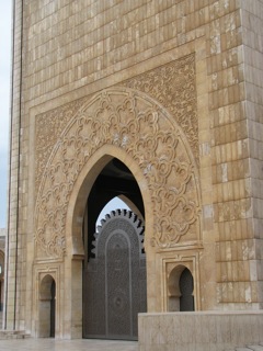 Base of the minaret