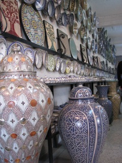 The finished products