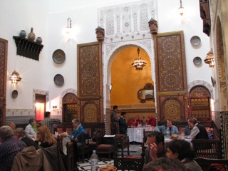 A tourist restaurant
