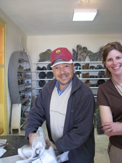 The trade - FC Barcelona hat for a fossil