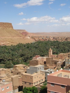 Palm grove in Todgha