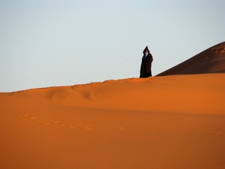 Lone figure (pic by Jan)