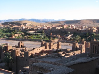 The village of Ait Ben Haddou