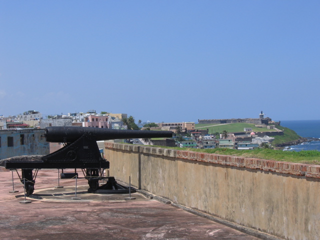 First shot of the Spanish-American War