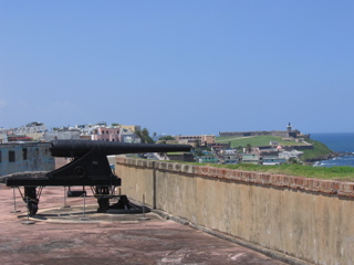 First shot of the Spanish-American War