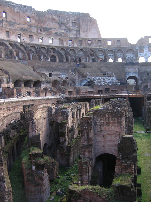 The Coloseum floor