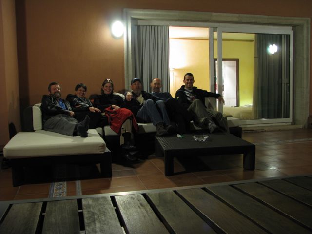 Todd's room at Le Meridien