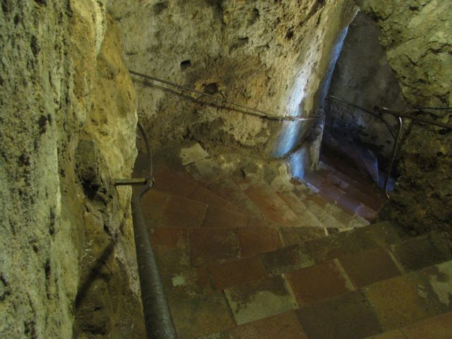 Stairway down the Mine
