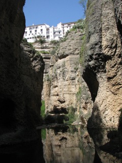 At the base of the Mine