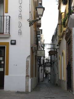 Narrow streets