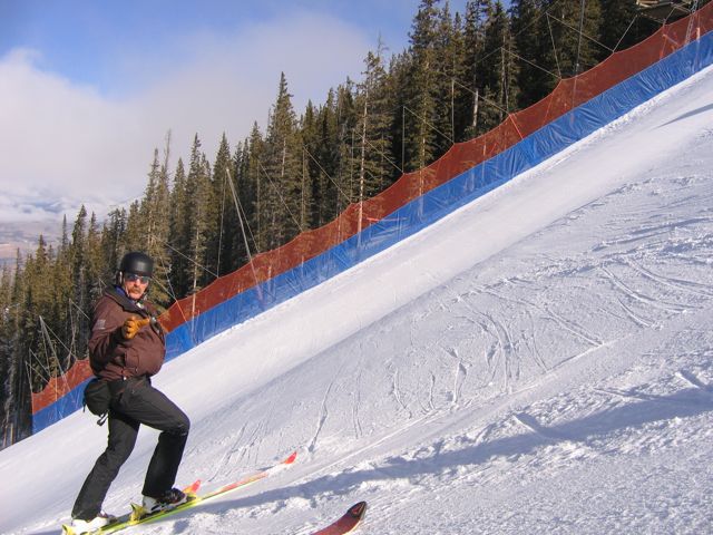 Sean points out that the slope is steep