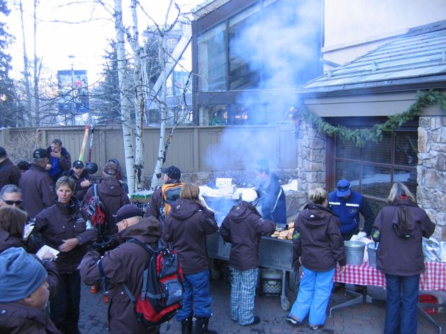 Volunteer BBQ (thank you Jimmy!)
