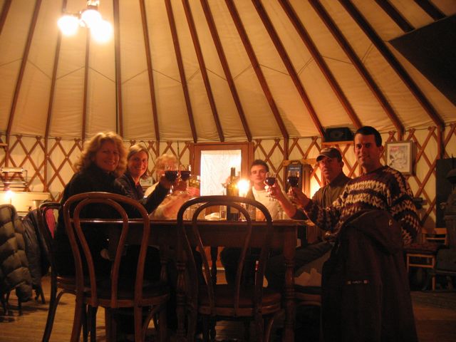 Cheers to Ty and Roxanne