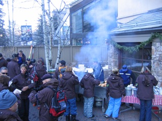 Volunteer BBQ (thank you Jimmy!)
