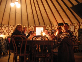 Cheers to Ty and Roxanne