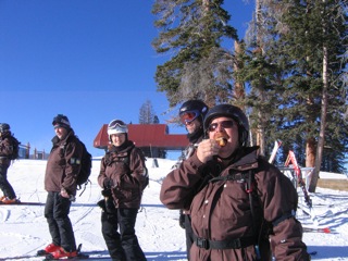 ...and Kevin (mmmm, donuts)