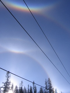 Early morning sundogs