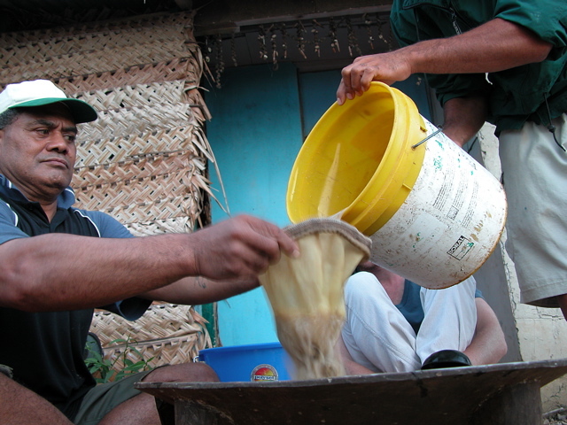 Mixing the dishwater-Kava