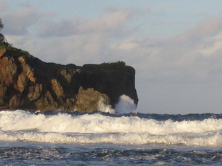 The South Pacific Ocean