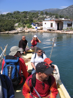 Off to climb the ridge