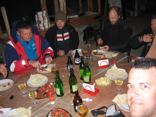 Dinner with our Austrian friends