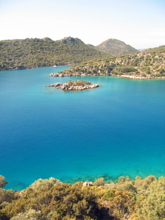 Alone at G&ouml;kkaya Limani