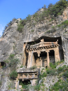 Lycian rock tombs