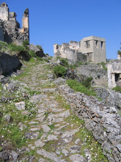 Deserted town of Kaya K&ouml;y&uuml;