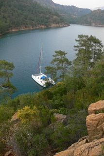 Mal de Mer anchored in Valley Bay